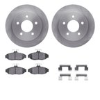 Dynamic Friction 6512-55874 Disc Brake Kit - Rear - view 1