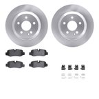 Dynamite Friction 6512-63581 Disc Brake Kit - Rear - view 1