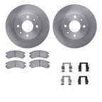 Dynamic Friction 6512-67103 Disc Brake Kit - Front - view 1