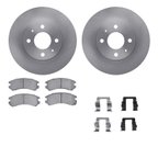 Dynamic Friction 6512-67151 Disc Brake Kit - Front - view 1