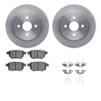 Dynamite Friction 6512-76527 Disc Brake Kit - Rear - view 1