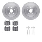 Dynamic Friction 6612-13031 Disc Brake Kit - Rear - view 1