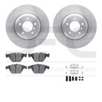 Dynamic Friction 6612-31239 Disc Brake Kit - Front - view 1