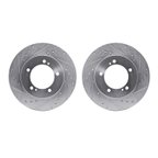 Dynamite Friction 7002-01002 Disc Brake Rotor Set - Front - view 1