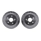 Dynamite Friction 7002-01013 Disc Brake Rotor Set - Rear - view 1