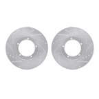 Dynamite Friction 7002-02002 Disc Brake Rotor Set - Front - view 1