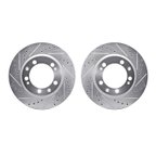 Dynamite Friction 7002-02010 Disc Brake Rotor Set - Front - view 1