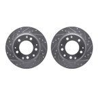 Dynamite Friction 7002-02027 Disc Brake Rotor Set - Rear - view 1