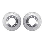 Dynamite Friction 7002-02029 Disc Brake Rotor Set - Rear - view 1