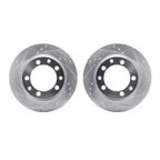 Dynamite Friction 7002-02038 Disc Brake Rotor Set - Rear - view 1