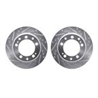 Dynamite Friction 7002-02040 Disc Brake Rotor Set - Rear - view 1
