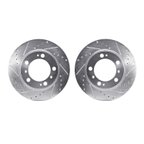 Dynamite Friction 7002-02041 Disc Brake Rotor Set - Rear - view 1
