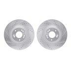 Dynamite Friction 7002-03003 Disc Brake Rotor Set - Front - view 1
