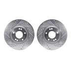 Dynamite Friction 7002-03009 Disc Brake Rotor Set - Front - view 1