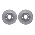 Dynamite Friction 7002-03015 Disc Brake Rotor Set - Front - view 1