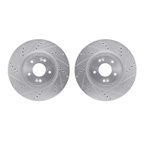 Dynamite Friction 7002-03017 Disc Brake Rotor Set - Front - view 1