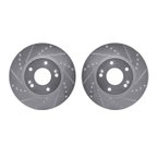 Dynamite Friction 7002-03021 Disc Brake Rotor Set - Front - view 1
