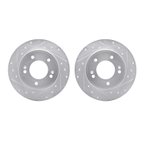 Dynamite Friction 7002-03044 Disc Brake Rotor Set - Rear - view 1