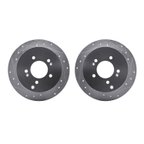 Dynamite Friction 7002-03051 Disc Brake Rotor Set - Rear - view 1