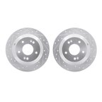 Dynamite Friction 7002-03053 Disc Brake Rotor Set - Rear - view 1