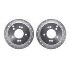 Dynamite Friction 7002-03057 Disc Brake Rotor Set - Rear - view 1