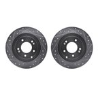Dynamite Friction 7002-03060 Disc Brake Rotor Set - Rear - view 1