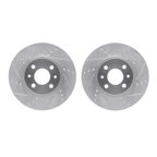 Dynamite Friction 7002-07001 Disc Brake Rotor Set - Front - view 1