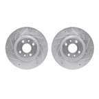 Dynamite Friction 7002-07002 Disc Brake Rotor Set - Front - view 1