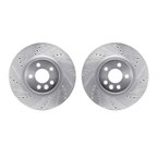 Dynamite Friction 7002-11000 Disc Brake Rotor Set - Front - view 1