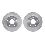 Dynamite Friction 7002-11003 Disc Brake Rotor Set - Front - view 1