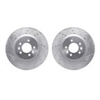 Dynamite Friction 7002-11004 Disc Brake Rotor Set - Front - view 1