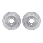 Dynamite Friction 7002-11010 Disc Brake Rotor Set - Front - view 1