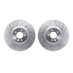 Dynamite Friction 7002-11016 Disc Brake Rotor Set - Front - view 1