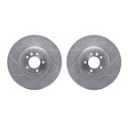 Dynamite Friction 7002-11017 Disc Brake Rotor Set - Front - view 1