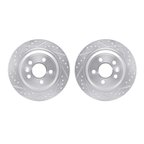 Dynamite Friction 7002-11018 Disc Brake Rotor Set - Rear - view 1