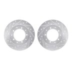 Dynamite Friction 7002-11020 Disc Brake Rotor Set - Rear - view 1