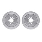 Dynamite Friction 7002-11029 Disc Brake Rotor Set - Rear - view 1