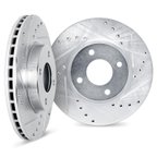 Dynamite Friction 7002-13010 Disc Brake Rotor Set - Front - view 2