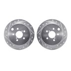 Dynamite Friction 7002-13032 Disc Brake Rotor Set - Rear - view 1