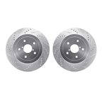 Dynamic Friction 7002-13038 Disc Brake Rotor Set - Rear - view 1