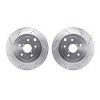 Dynamite Friction 7002-13040 Disc Brake Rotor Set - Rear - view 1