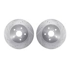 Dynamite Friction 7002-13043 Disc Brake Rotor Set - Rear - view 1