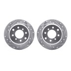 Dynamite Friction 7002-16007 Disc Brake Rotor Set - Rear - view 1