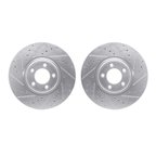 Dynamite Friction 7002-20007 Disc Brake Rotor Set - Front - view 1