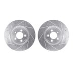 Dynamite Friction 7002-20010 Disc Brake Rotor Set - Front - view 1