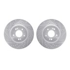 Dynamite Friction 7002-21002 Disc Brake Rotor Set - Front - view 1