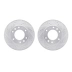 Dynamite Friction 7002-21004 Disc Brake Rotor Set - Front - view 1