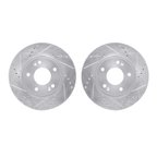 Dynamite Friction 7002-21008 Disc Brake Rotor Set - Front - view 1