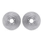 Dynamite Friction 7002-21019 Disc Brake Rotor Set - Front - view 1
