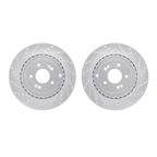 Dynamite Friction 7002-21025 Disc Brake Rotor Set - Rear - view 1
